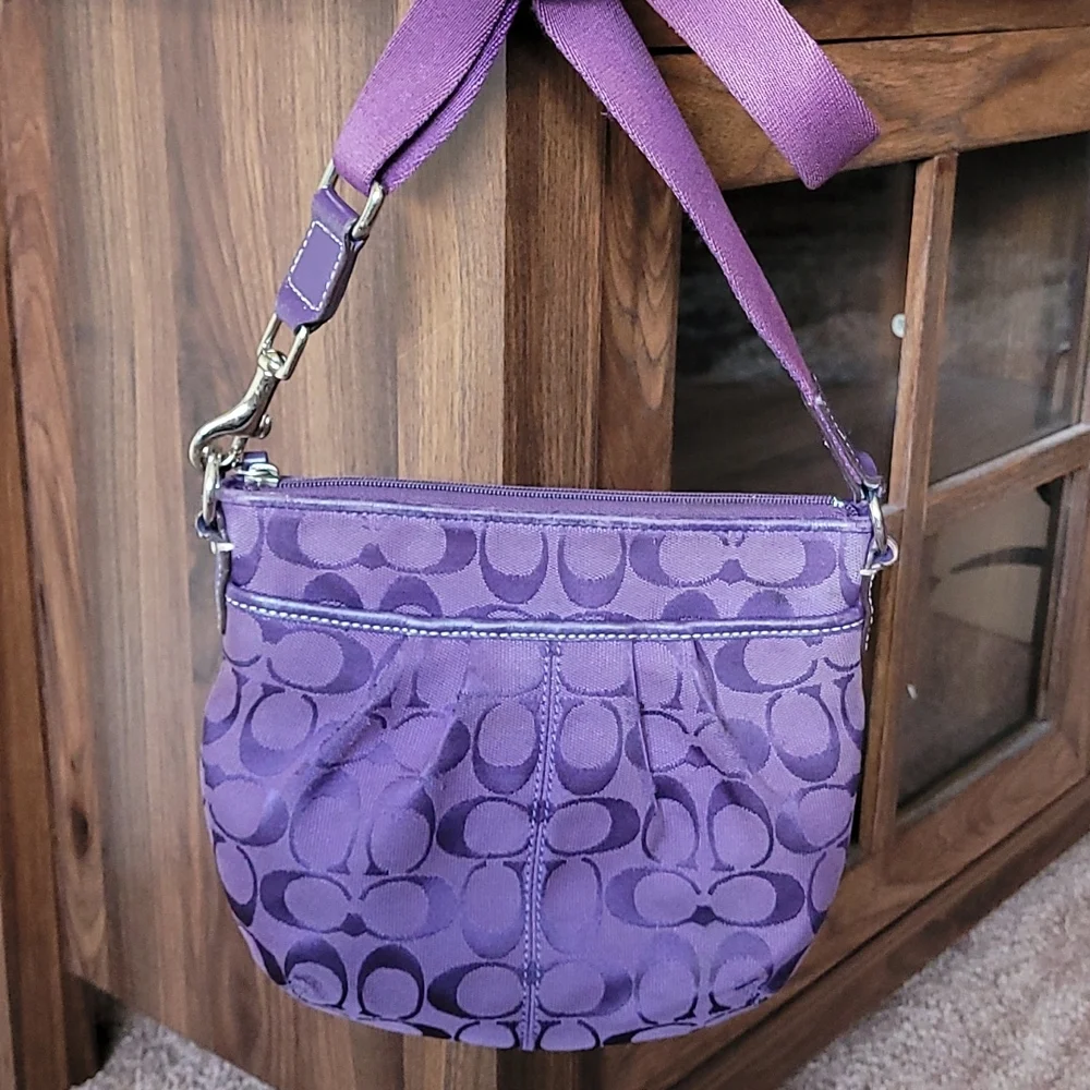 Coach | Bags | Coach Purple Crossbody Coach Crossbody Coach